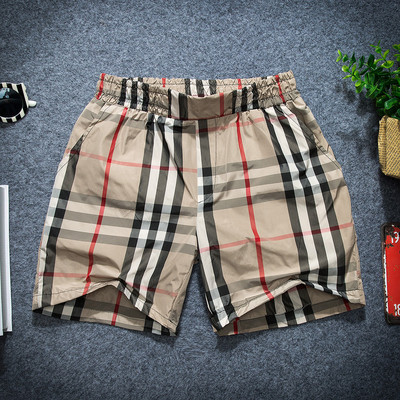 NOUL model de pantaloni scurți pentru bărbați în negru și maro