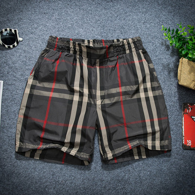 NOUL model de pantaloni scurți pentru bărbați în negru și maro