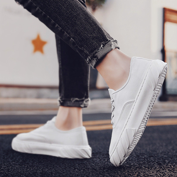 Tenisi casual barbatesti cu talpa plata - in trei culori