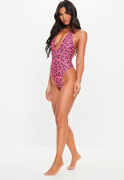 Costum de baie elegant cu spatele gol în două modele