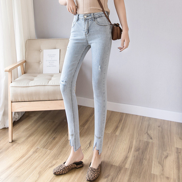 Blugi de dama moderni in doua culori Model Slim