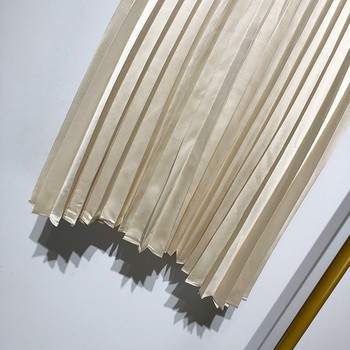 Fusta moderna plisata de dama cu efect stralucitor