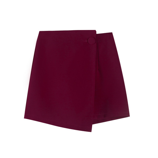 Fusta - pantaloni in trei culori cu talie inalta