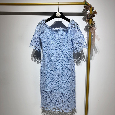 Rochie de dama moderna din dantela in trei culori