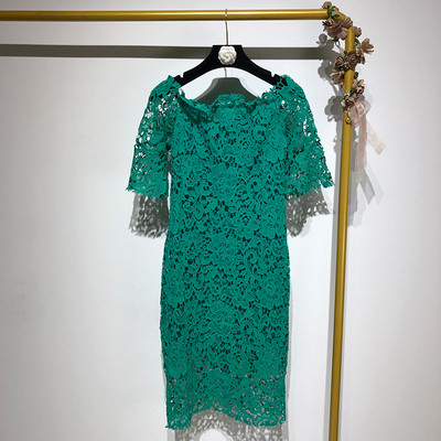 Rochie de dama moderna din dantela in trei culori