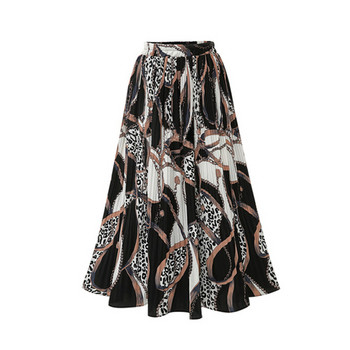 Fusta casual dama cu talie inalta in doua culori