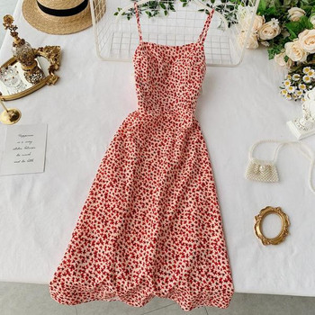 Rochie de dama cu bretele subtiri