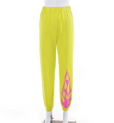 Pantaloni lungi dama casual cu talie inalta in doua culori