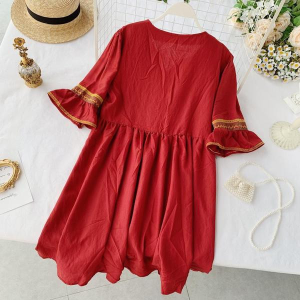 Rochie casual dama cu cravate in mai multe culori