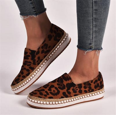 Pantofi casual dama cu talpa plate in mai multe culori