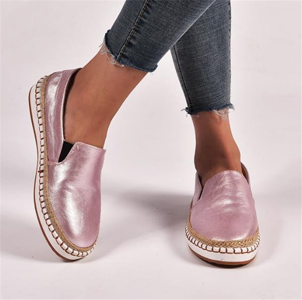 Pantofi casual dama cu talpa plate in mai multe culori