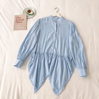 Camasa moderna de dama model asimetric in mai multe culori