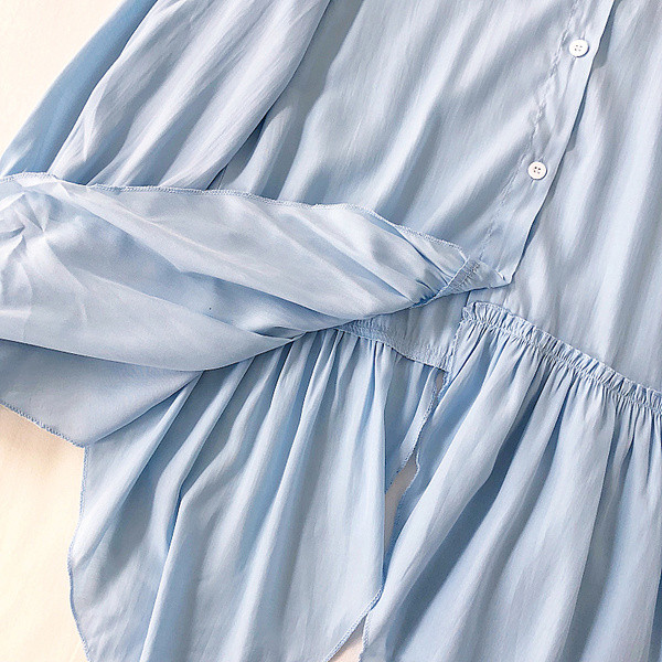 Camasa moderna de dama model asimetric in mai multe culori