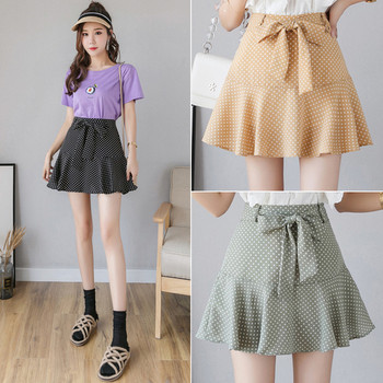 Fusta de dama actuala in model croiat in trei culori