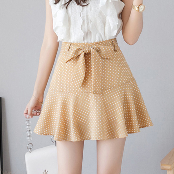 Fusta de dama actuala in model croiat in trei culori