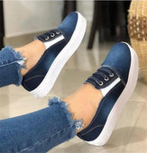 Pantofi casual dama cu talpa plate si trei culori