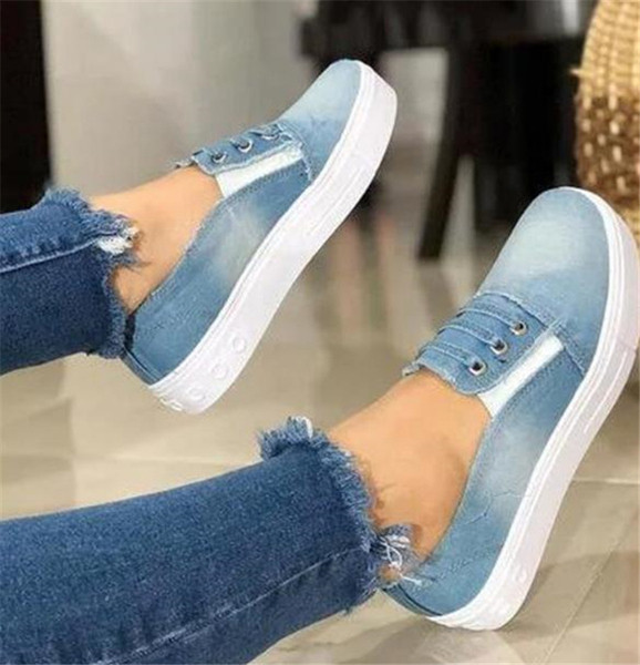 Pantofi casual dama cu talpa plate si trei culori