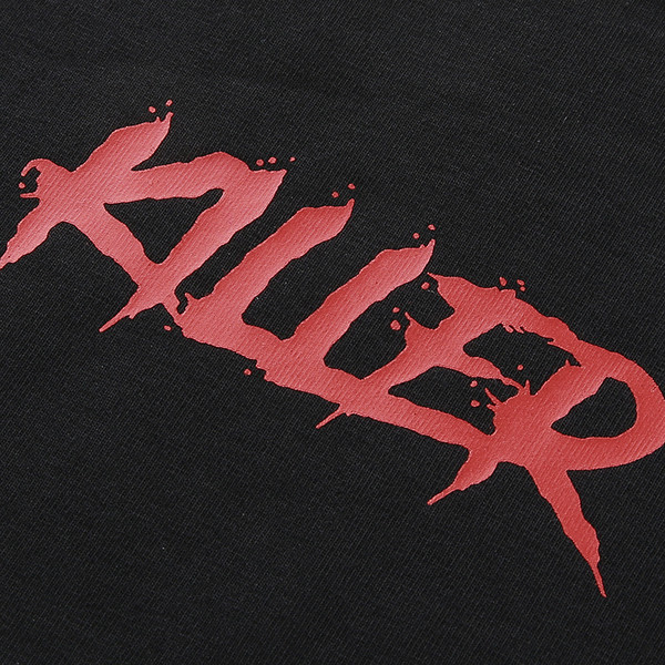 Bluză casual de damă în negru cu imprimeu