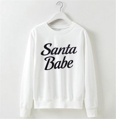 Bluză casual de damă cu mâneci lungi și inscripție în patru culori