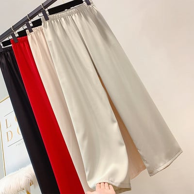 Дамски панталон с  ластик в четири цвята