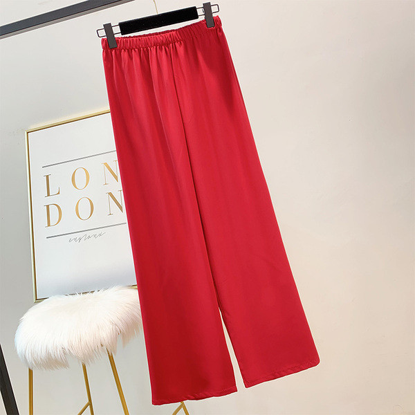 Дамски панталон с  ластик в четири цвята