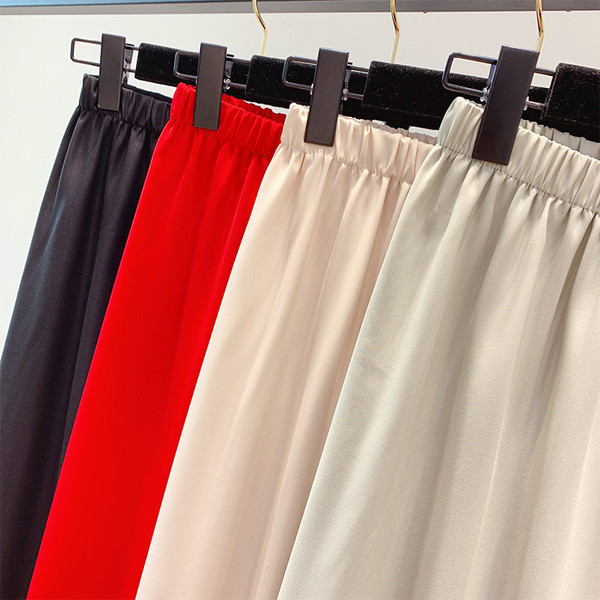 Дамски панталон с  ластик в четири цвята