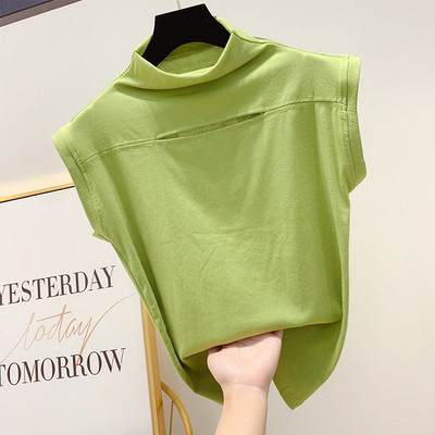 Maieu de damă cu guler înalt în patru culori