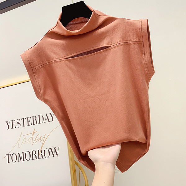 Maieu de damă cu guler înalt în patru culori