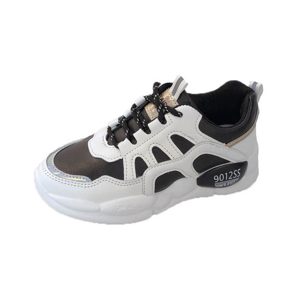 Casual γυναικεία παπούτσια σε τρία χρώματα με κορδόνια 