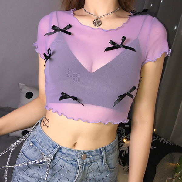 Bluză casual de damă cu decolteu O în culoarea roz