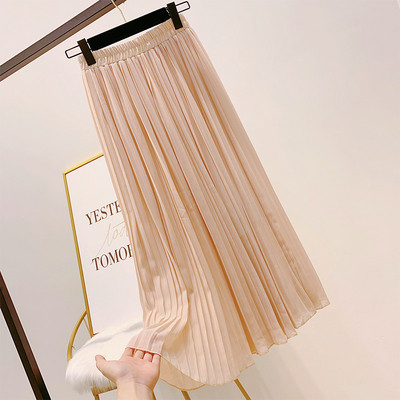 Fusta de dama moderna plisata in diferite culori