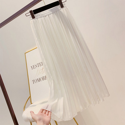 Fusta de dama moderna plisata in diferite culori