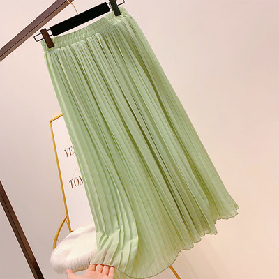 Fusta de dama moderna plisata in diferite culori