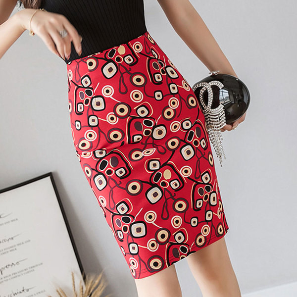 Fusta eleganta de dama in doua culori cu fermoar