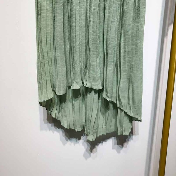 Fusta de dama plisata cu talie elastica