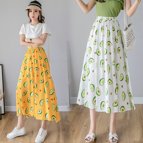 Model casual de dama croiat fusta cu talie inalta