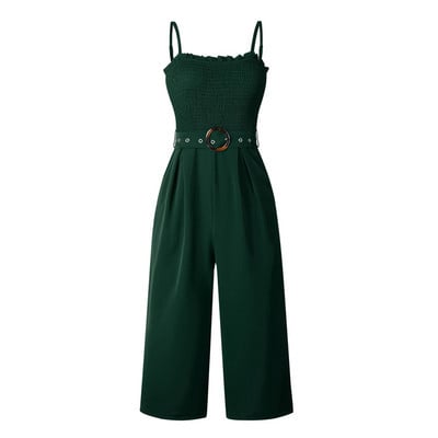 Salopeta de dama moderna cu curea si buzunare in mai multe culori