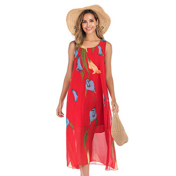 Rochie casual de dama potrivita pentru plaja in mai multe culori