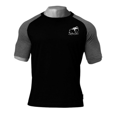 Tricou casual barbatesc cu aplicatie in mai multe culori