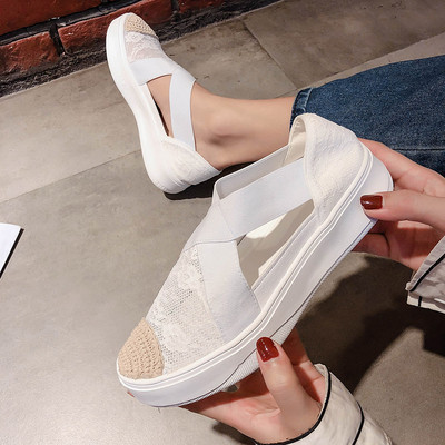 Pantofi casual dama cu elastic in mai multe culori