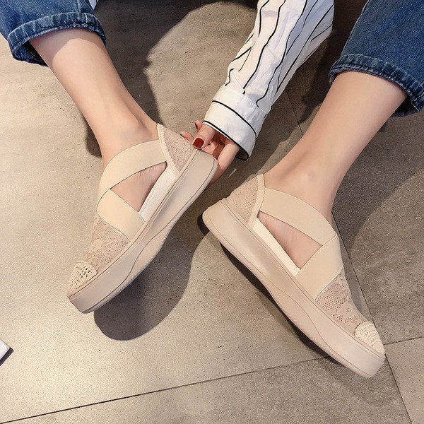 Pantofi casual dama cu elastic in mai multe culori