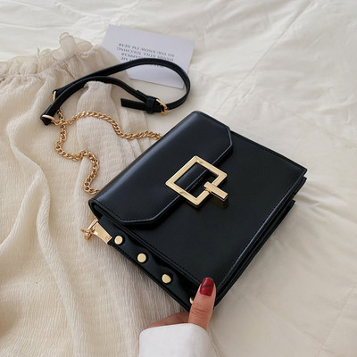 Geanta dama cu decor metalic in patru culori