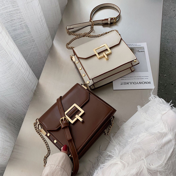 Geanta dama cu decor metalic in patru culori