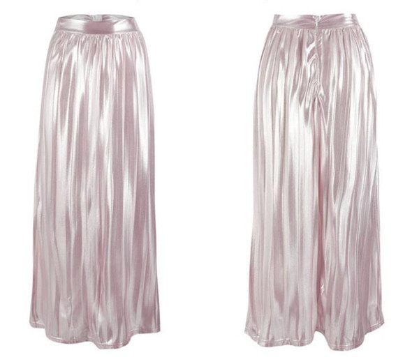 Fusta de dama moderna plisata in doua culori