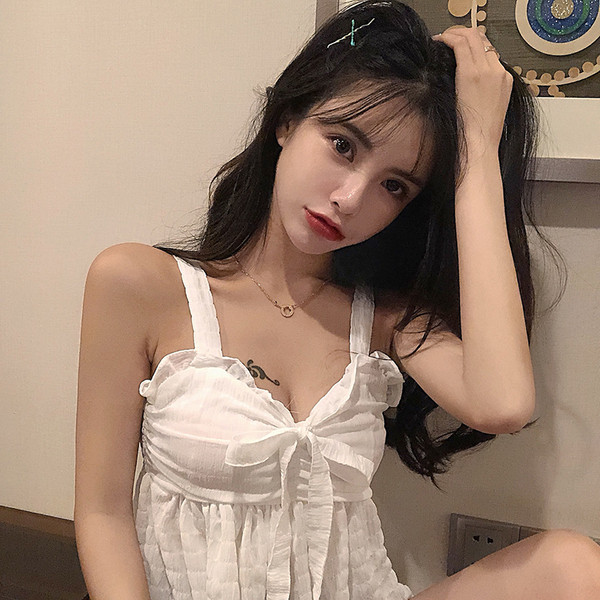 Modern női felső nyakkendővel, négy színben