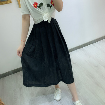 Fusta casual de dama in negru