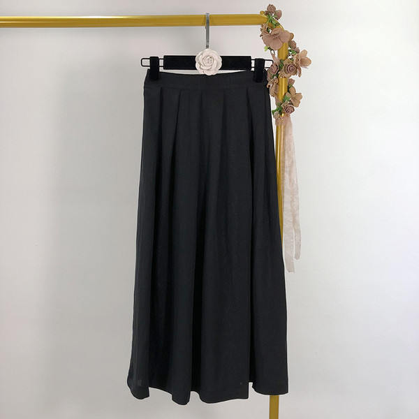 Fusta casual de dama in negru