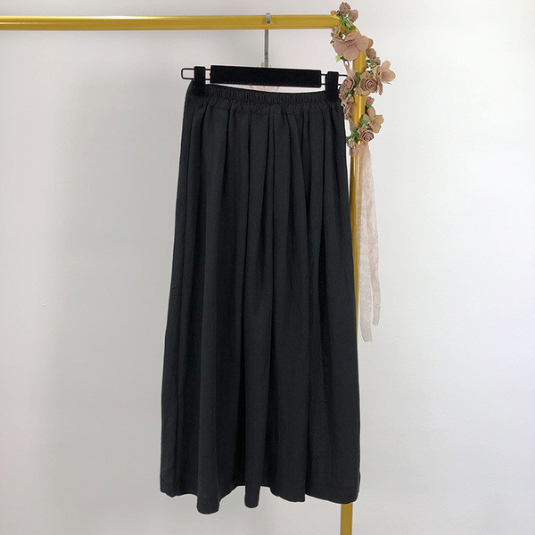 Fusta casual de dama in negru