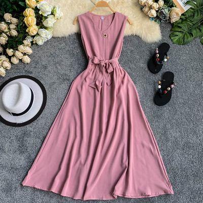 Rochie de dama cu broderie in mai multe culori