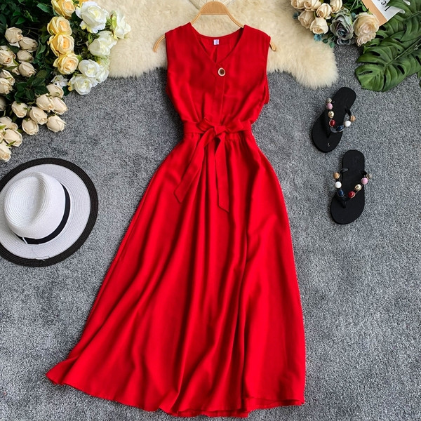 Rochie de dama cu broderie in mai multe culori